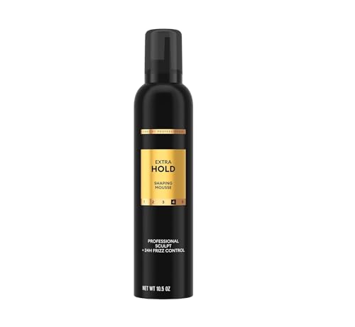 Treseme Extra Hold Hair Mousse 24H Touchable Hold & Volume All Hair, 10.5 oz (1 Pack)