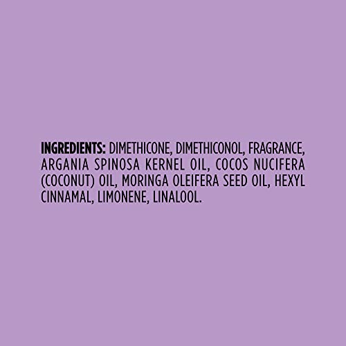 John Frieda Frizz Ease Original Hair Serum, Protecting Against Frizz, Heat, and Humidity While Adding Shine, Hydratesand Smooths Hair with Argan, Coconut, and Moringa Oil, 1.69 Oz, Pack of 2