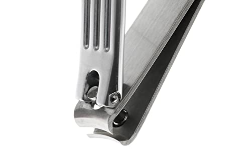 Seki Edge Stainless Steel Toenail Clippers - (SS-107) - Sharp Cutting Edges for Thick Nails for Men & Women - Professional & Home Use - Made in Japan