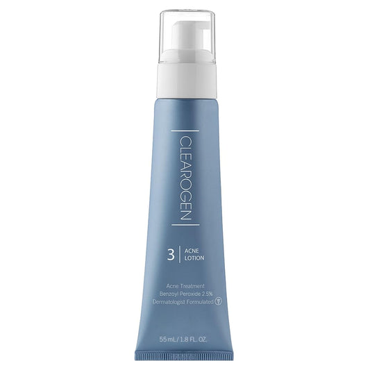 Acne Lotion with Benzoyl Peroxide, Acne Cream, Face Moisturizer Acne Prone Skin, Acne Moisturizer for Face, 1.8 Fl oz