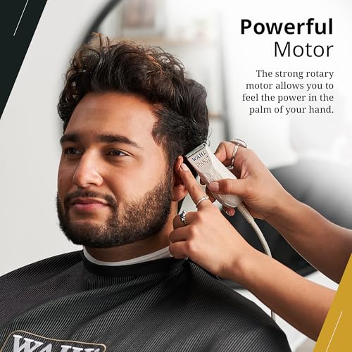 Wahl Professional Peanut Trimmer Corded Lightweight Powerful Rotary Motor Includes 4 Trimming Guides Accessories