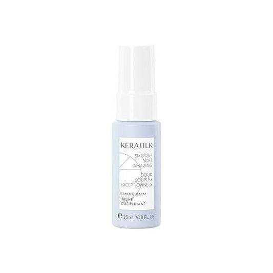 KERASILK Taming Balm | Nourishes & Hydrates Strands Instantly Smooths Softens Hair With Heat Protection For Coarse, Frizzy Unruly
