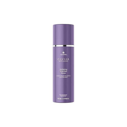Alterna CAVIAR Anti-Aging Multiplying Volume Masque 5 Fl Oz | Lightweight Hydrating Hair Volumizer Mask for Fine, Thin, Limp or Flat Adds Shine & Body Strengthens, Detangles Boosts Fullness